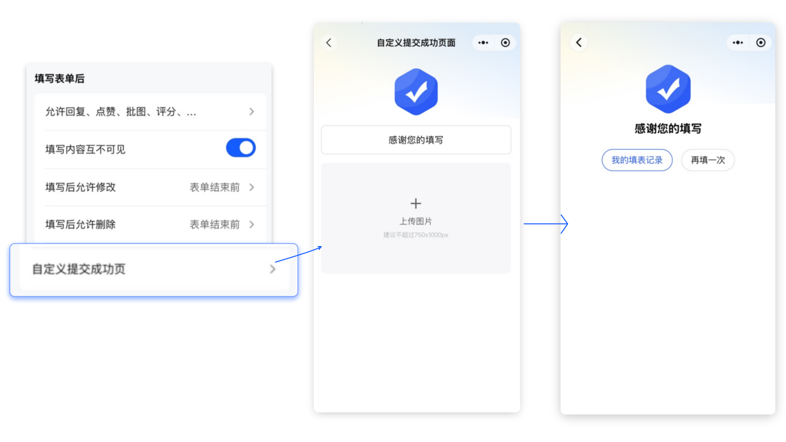 设置自定义图文以及小程序端展示